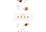 design a restaurant website for online food ordering